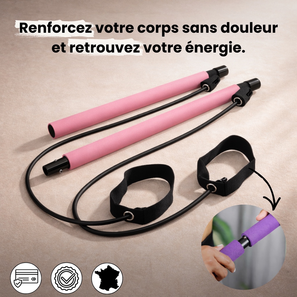 Barre de Pilates – Renforcez votre corps en douceur et sans douleur !