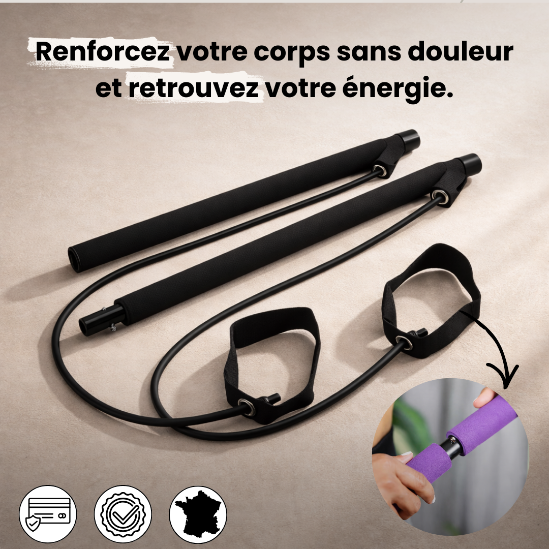 Barre de Pilates – Renforcez votre corps en douceur et sans douleur !