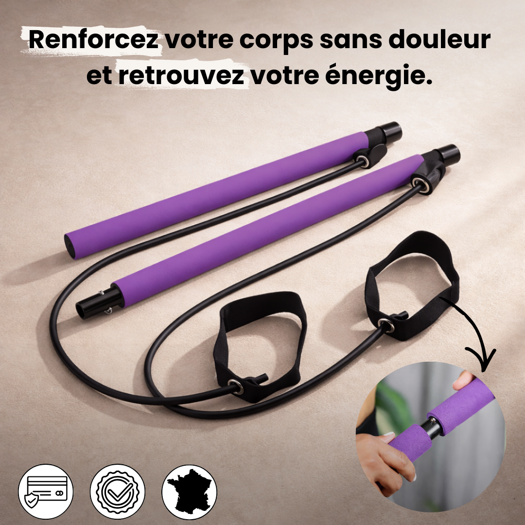 Barre de Pilates – Renforcez votre corps en douceur et sans douleur !